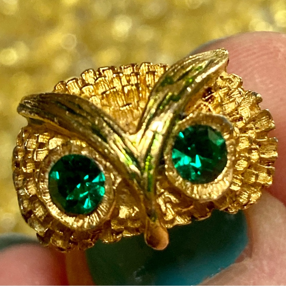 Vintage Owl Ring